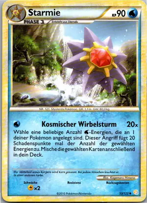 Starmie Exemplar 1,95 €