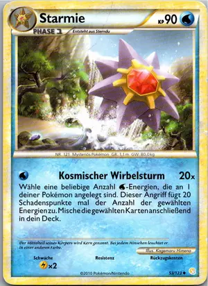 Starmie Exemplar 1,95 €
