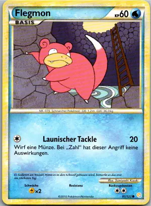 Flegmon Exemplar 1,95 €
