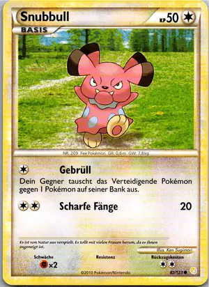 Snubbull Exemplar 1,95 €