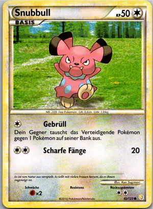 Snubbull Exemplar 1,95 €