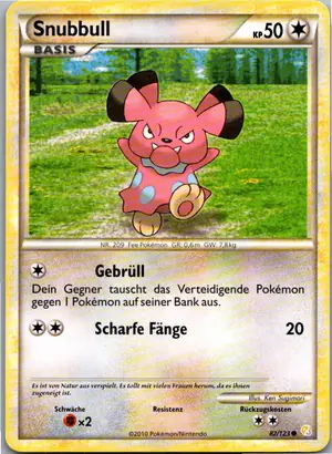 Snubbull Exemplar 1,95 €