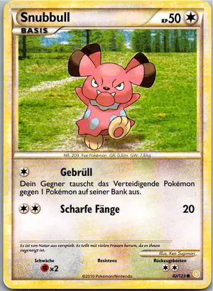 Snubbull Exemplar 1,95 €