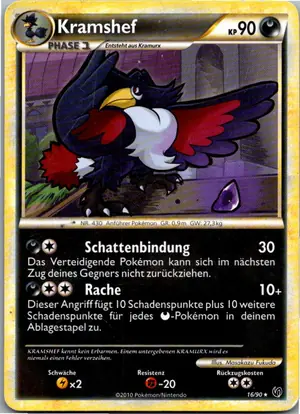 Kramshef Exemplar 1,95 €
