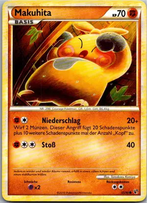 Makuhita Exemplar 1,95 €