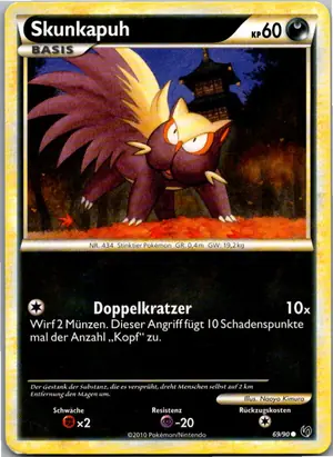 Skunkapuh Exemplar 1,95 €