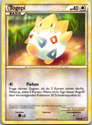 Togepi Exemplar 1,95 €