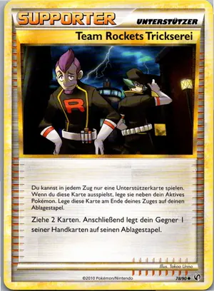 Team Rockets Trickserei Exemplar 1,45 €