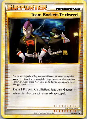Team Rockets Trickserei Exemplar 1,45 €