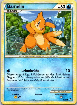 Pokémon-Karte Bamelin 45/95 Entfesselt
