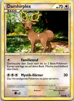 Pokémon-Karte Damhirplex 64/95 Entfesselt