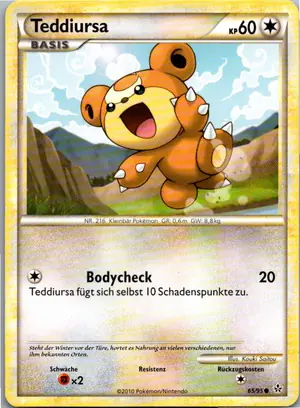Teddiursa Exemplar 1,95 €
