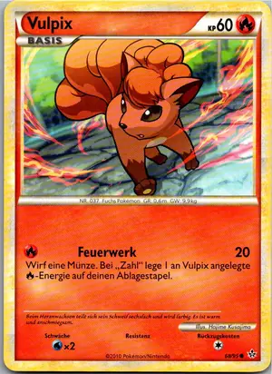 Vulpix Exemplar 1,95 €