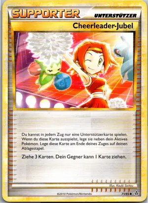 Pokémon-Karte Cheerleader-Jubel 71/95 Entfesselt