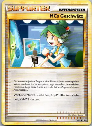 Pokémon-Karte MCs Geschwätz 73/95 Entfesselt