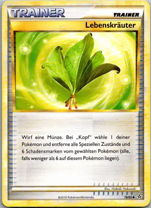 Pokémon-Karte Lebenskräuter 79/95 Entfesselt