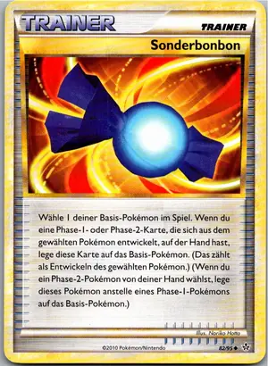 Pokémon-Karte Sonderbonbon 82/95 Entfesselt