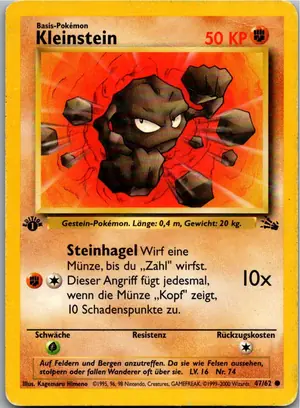Kleinstein Exemplar 4,95 €