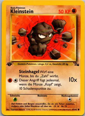 Kleinstein Exemplar 4,95 €