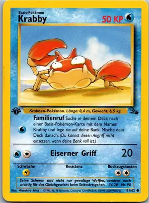 Krabby Exemplar 4,95 €
