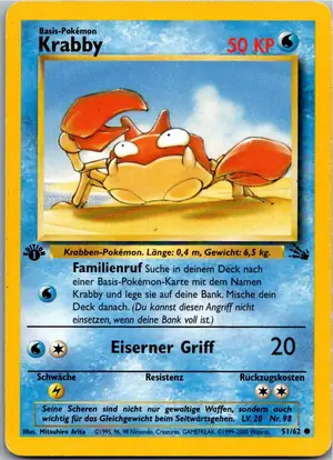 Krabby Exemplar 4,95 €