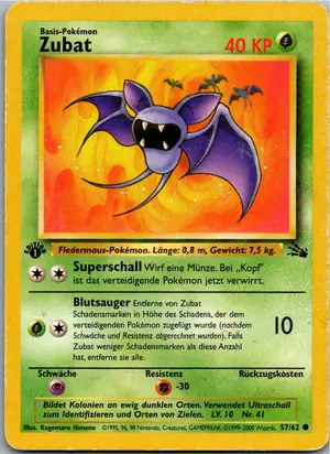 Zubat Exemplar 4,95 €