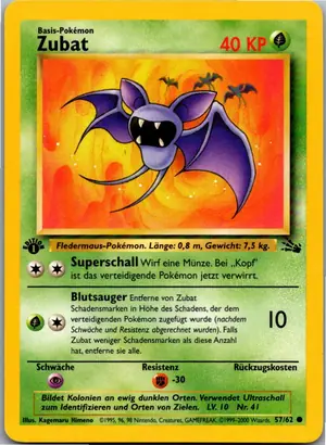 Zubat Exemplar 4,95 €