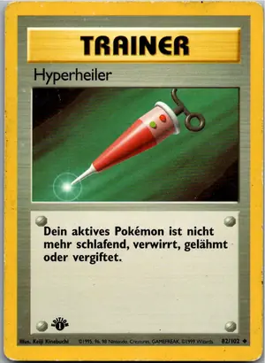 Pokémon-Karte Hyperheiler 82/102 Grundset
