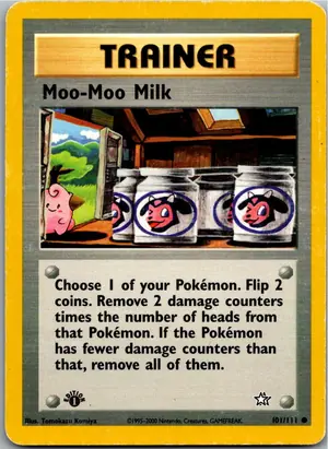 Pokémon-Karte Moo-Moo Milk Kuhmuh-Milch 101/111 Neo Genesis