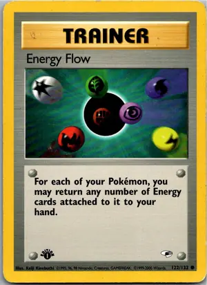 Pokémon-Karte Energy Flow 122/132 Gym Heroes