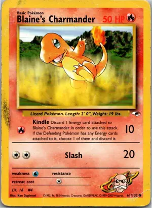 Blaine's Charmander Exemplar 5,45 €