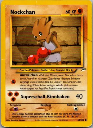 Pokémon-Karte Nockchan 69/105 Neo Destiny