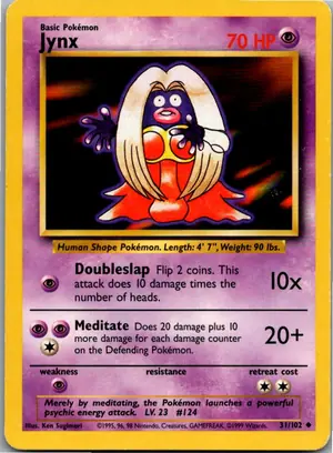 Pokémon-Karte Jynx Rossana 31/102 Grundset