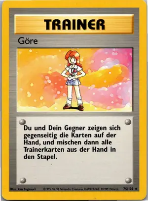 Pokémon-Karte Göre 75/102 Grundset