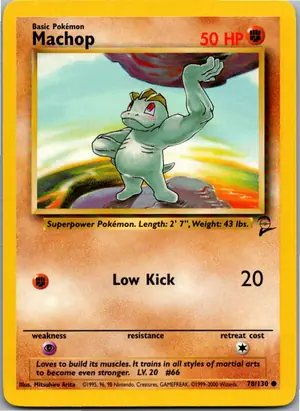 Machop Machollo Exemplar 1,95 €