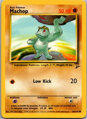 Machop Machollo Exemplar 1,95 €
