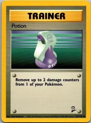Pokémon-Karte Potion 122/130 Base Set 2