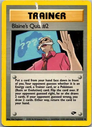 Blaine's Quiz #2 Exemplar 10,95 €