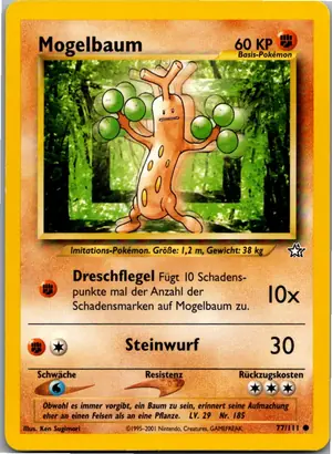 Pokémon-Karte Mogelbaum 77/111 Neo Genesis