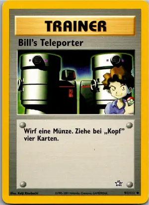 Bills Teleporter Exemplar 1,95 €