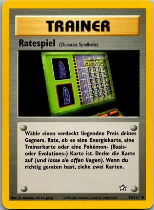 Ratespiel Exemplar 1,95 €