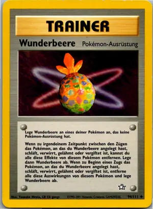 Pokémon-Karte Wunderbeere 94/111 Neo Genesis