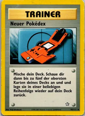 Pokémon-Karte Neuer Pokédex 95/111 Neo Genesis