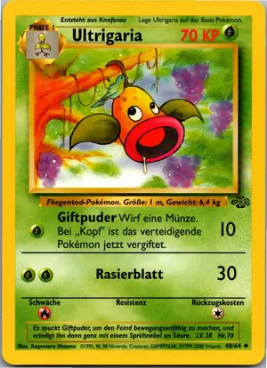 Pokémon-Karte Ultrigaria 48/64 Dschungel