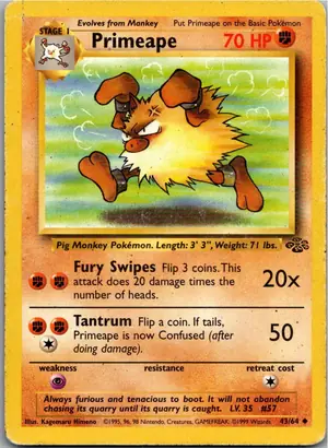 Primeape Rasaff Exemplar 1,95 €