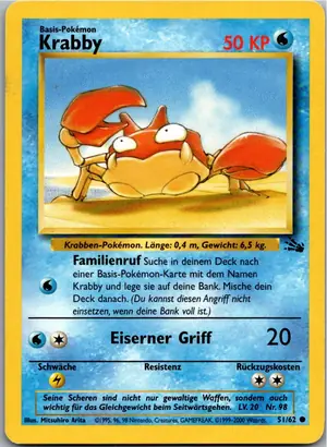 Krabby Exemplar 1,95 €