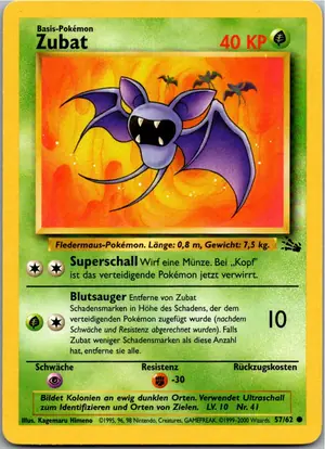 Zubat Exemplar 1,95 €