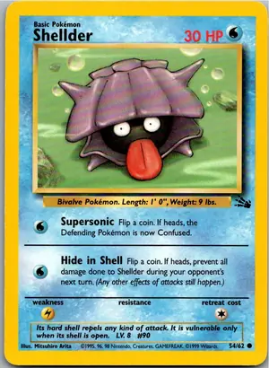 Shellder Muschas Exemplar 1,95 €
