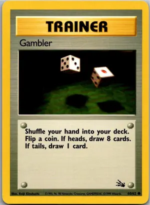 Gambler Spieler Exemplar 1,95 €