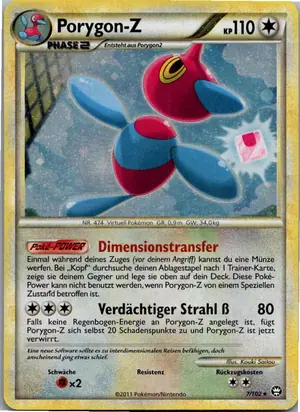 Porygon-Z Exemplar 3,95 €